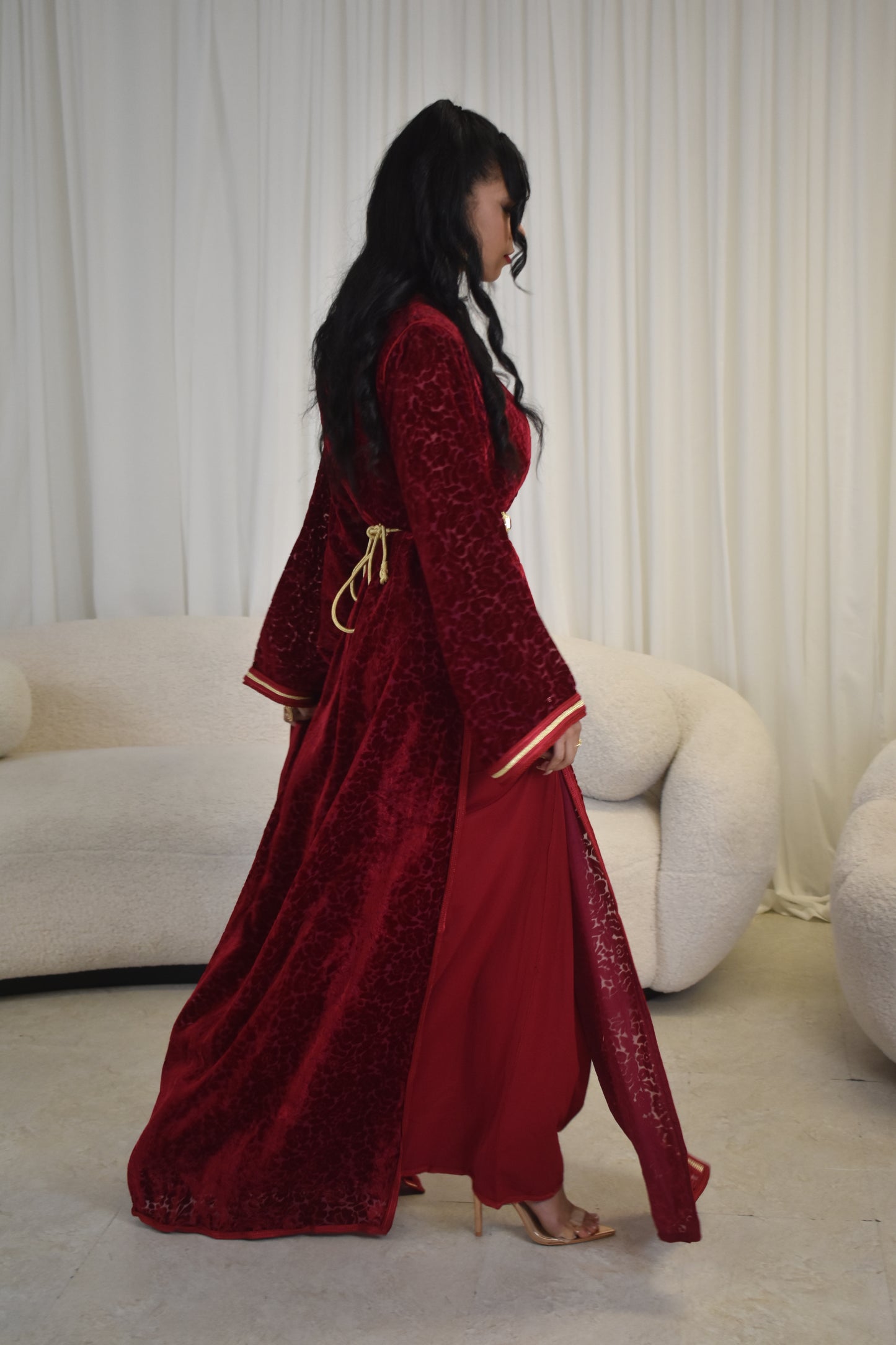 Flame of Fes Kaftan Rental