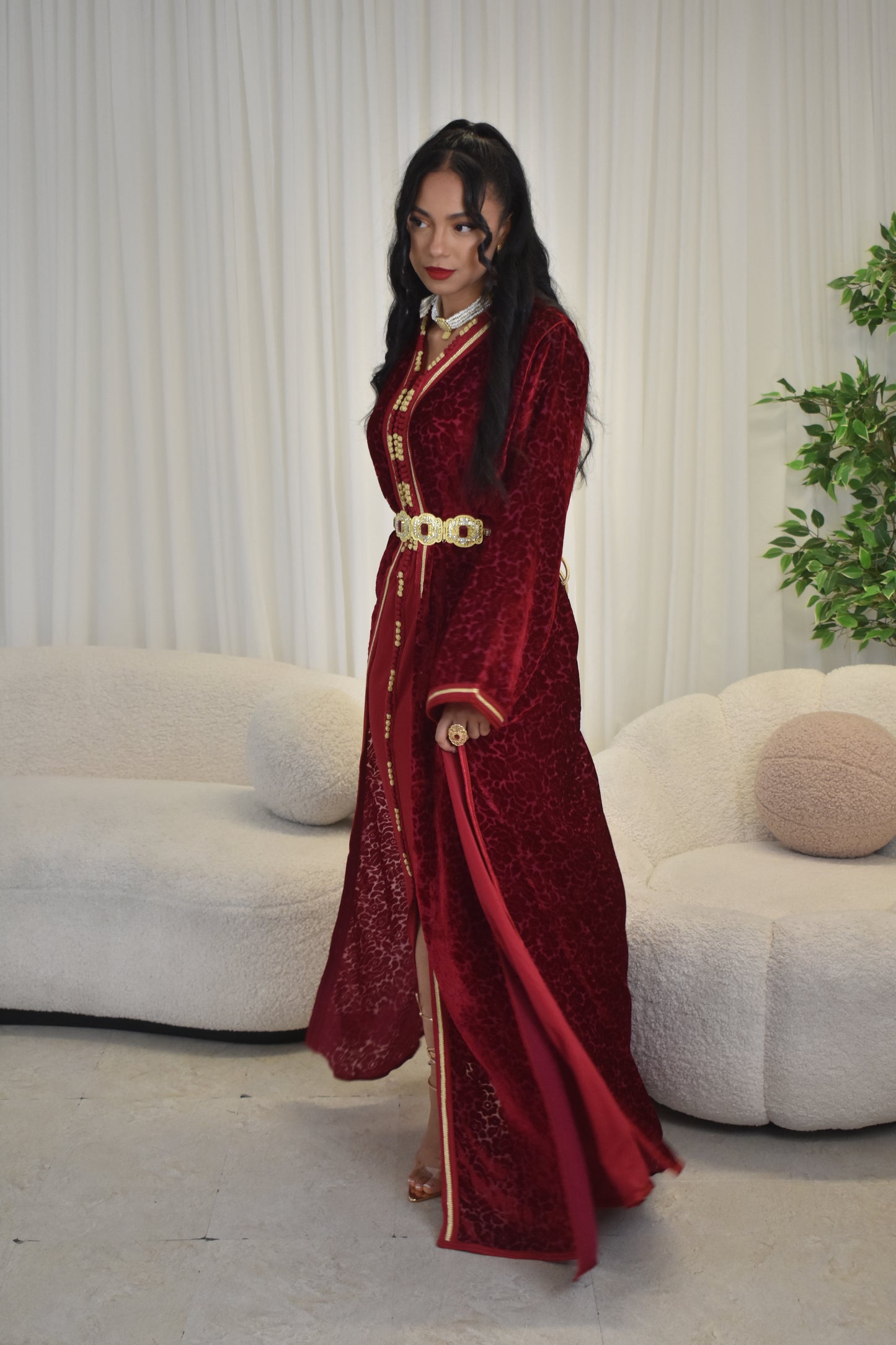 Flame of Fes Kaftan Rental