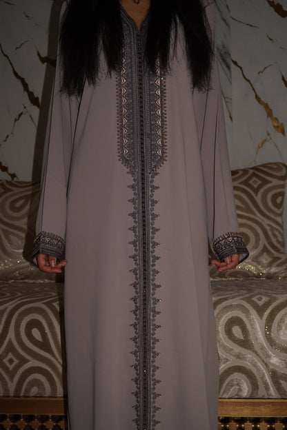 Layali Grey Jellaba