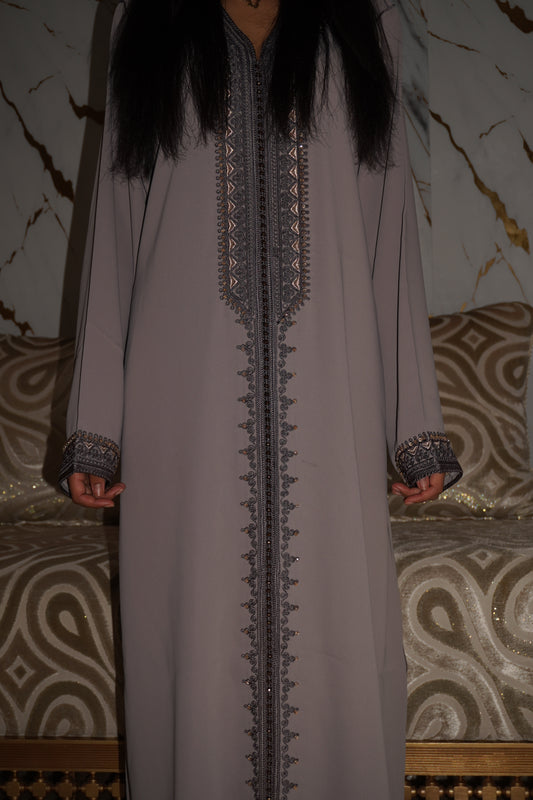 Layali Grey Jellaba